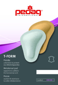 Thumb pads pedag T-Form white