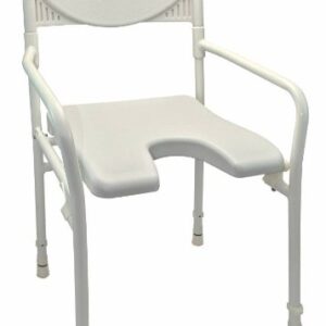 Shower chair with armrests and backrest, foldable 10220