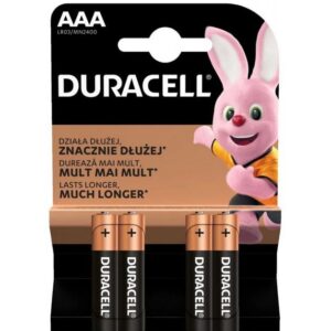 Батареи Basic AAA, Duracell, 4 шт