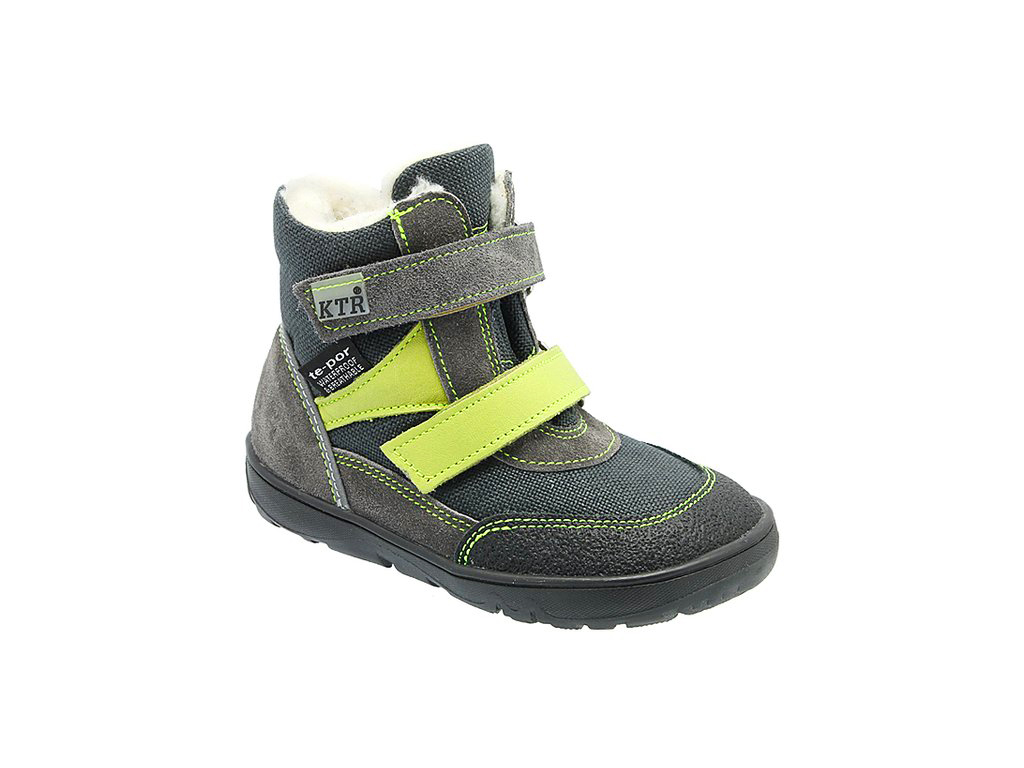 KTR winter boots grey-green