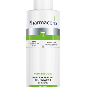 Pharmaceris T – Puri-Sebogel antibacterial face wash gel 190 ml