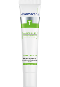 Pharmaceris T – PureRETINOL night cream with 0.3% retinol - adult acne 40 ml