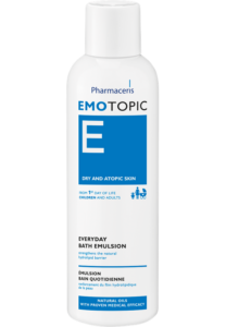 Pharmaceris E – looduslikku hüdrolipiidbarjääri tugevdav vanniemulsioon 400 ml