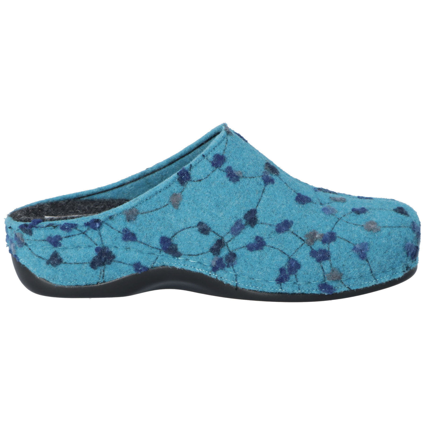 Health shoe Donata, turquoise blue