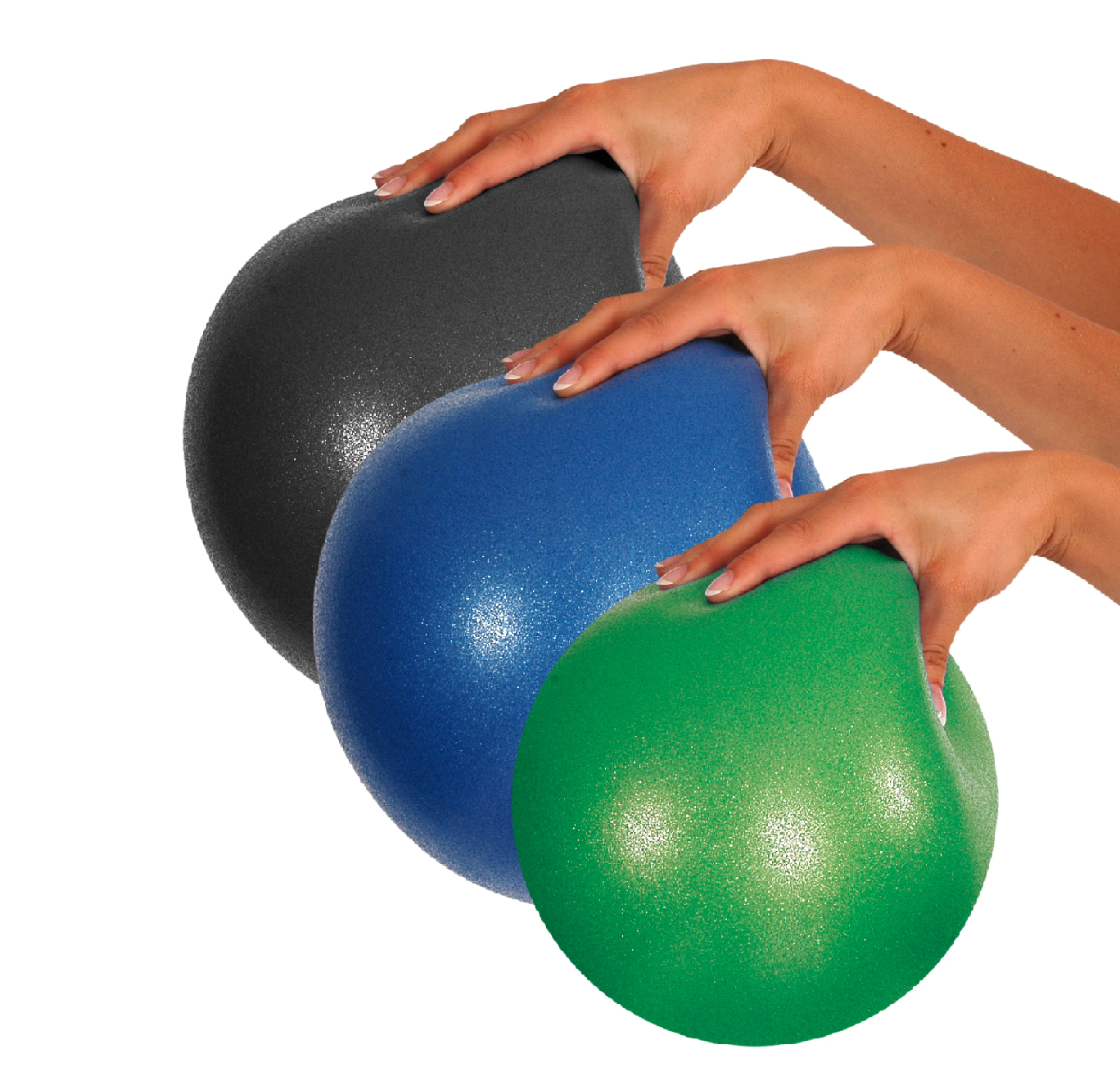 Мяч гимнастический Mambo Max Soft, зеленый