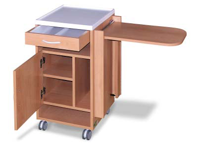 Прикроватный шкаф со столом NS-3-O-H
