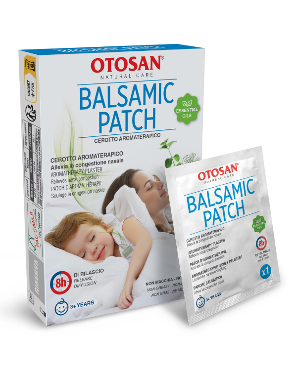 Hingamist kergendavad aroomiplaastrid Otosan® Balsamic 7tk