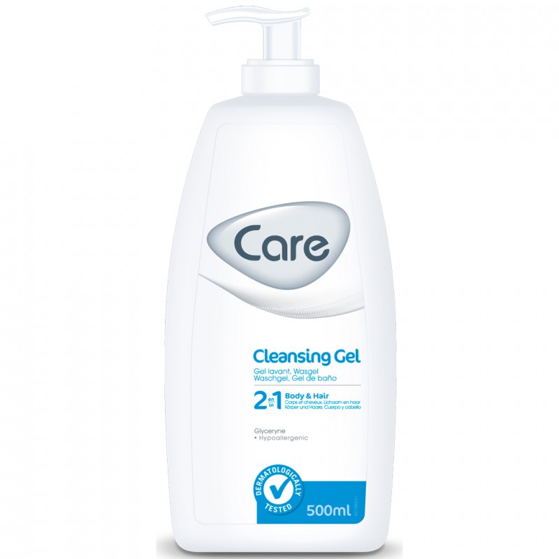 Care Softening body and hair gel 500ml