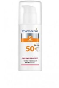 Pharmaceris S CAPILAR PROTECT Kaitsev kreem kapillaaridega ja rosaatseaga nahale SPF 50+ 50 ml