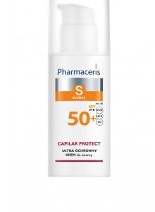 Pharmaceris S CAPILAR PROTECT Protective cream for skin with capillaries and rosacea SPF 50+ 50 ml