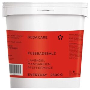 Jalavannisool Fussbadesalz SÜDA 2500g