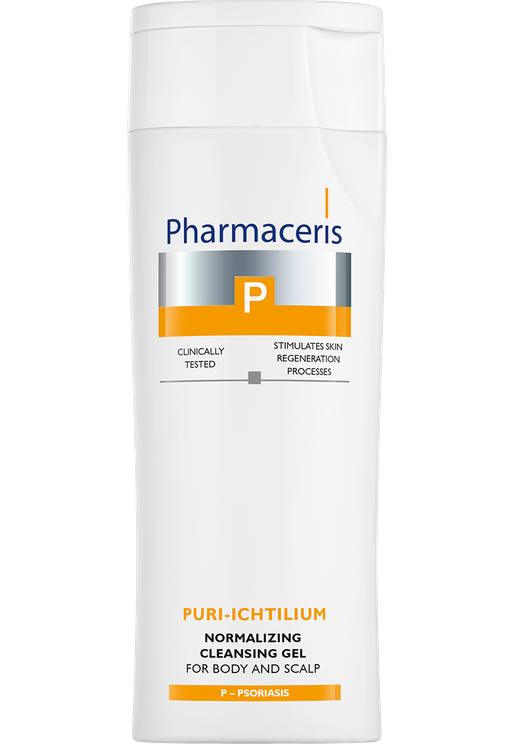 Pharmaceris P – Puri-Ichtilium normaliseeriv puhastusgeel peanahale ja kehale 250 ml