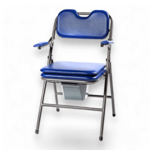 Folding potty chair