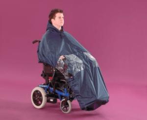 Electric wheelchair cape