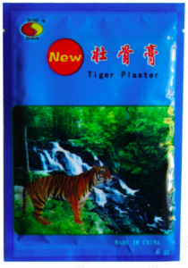 Pain patch Tiger