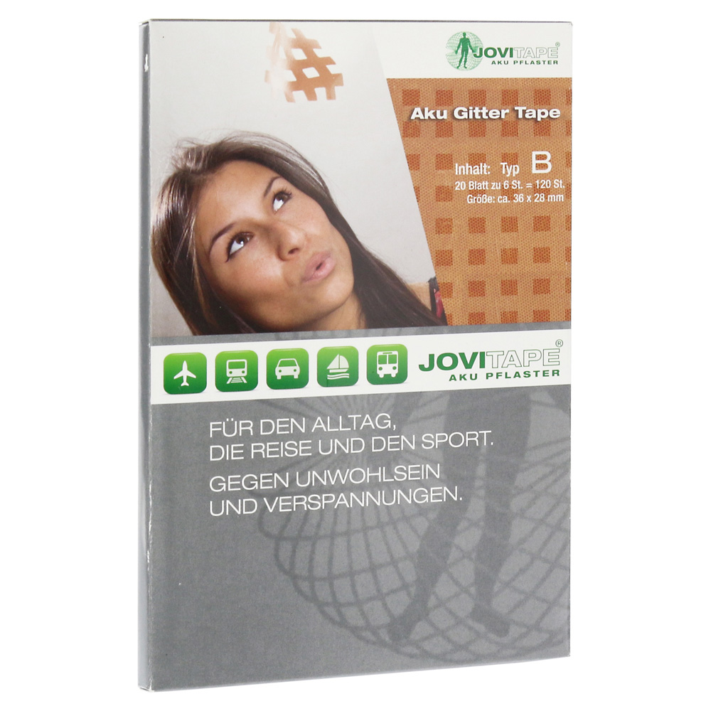 Jovitape Acupuncture Grid тейп, 2 шт на листе