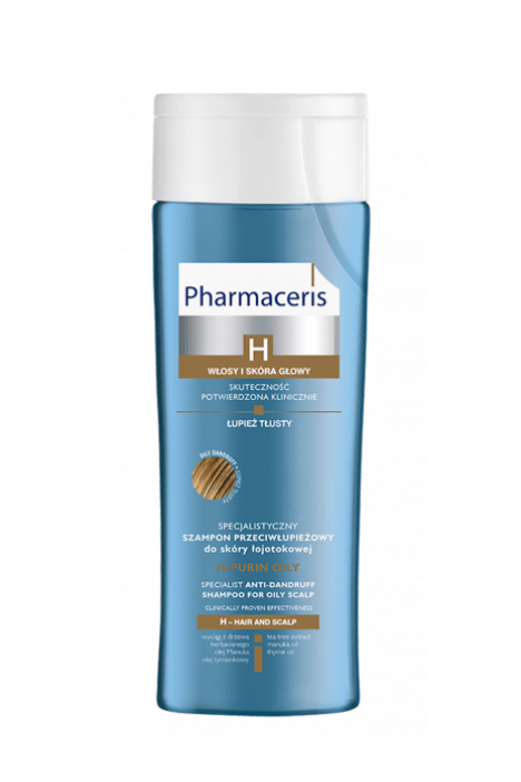 Pharmaceris H-Purin Kõõmavastane šampoon õlisele peanahale 250 ml