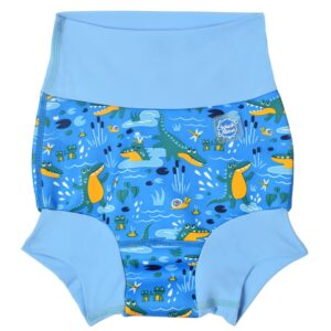 Happy Nappy leak proof swimming trunks with crocodile pattern