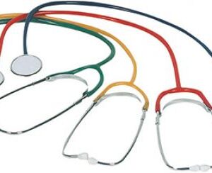Stethoscope single head red