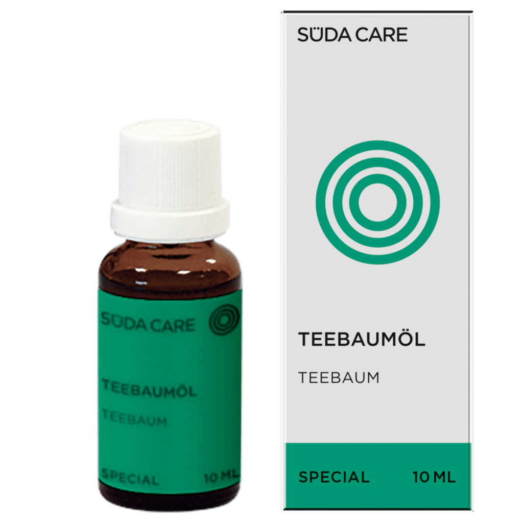 Tea tree oil 100% pure Teebaumöl HEART in a 10ml bottle