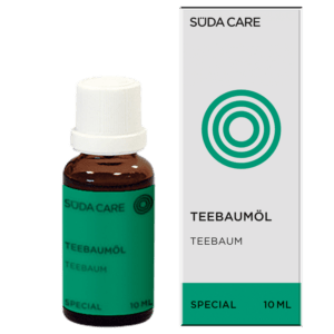 Tea tree oil 100% pure Teebaumöl HEART in a 10ml bottle