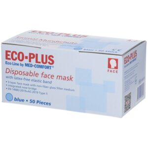 Three-layer face mask