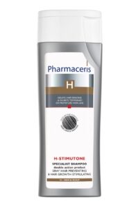 Pharmaceris H – H-Stimutone for gray hair prevention and hair growth stimulating shampoo