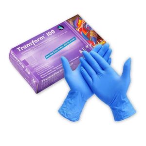 Disposable nitrile gloves, 200 pcs