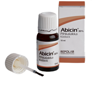 Abicin 30% 10ml antifungal resin varnish