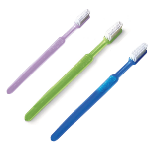 Med-Comfort disposable toothbrushes with toothpaste