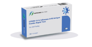SAFECARE, Экспресс-тест на грипп (A и B) + COVID-19 – три результата в одном тесте