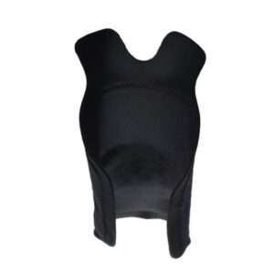 THERMOPLASTIC BACKREST FOR THE VEST