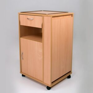 Ward cabinet with side table
