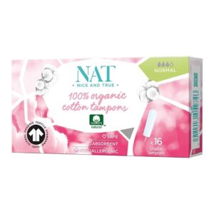 100% natural tampons NAT Normal Nice&True 16 pcs