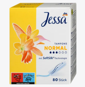 Тампоны Jessa 100% натуральные Нормальные 80 шт