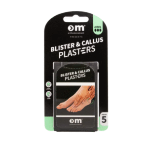 OrthoMovement Villide ja nahapaksendite plaaster kannale MIX 5tk